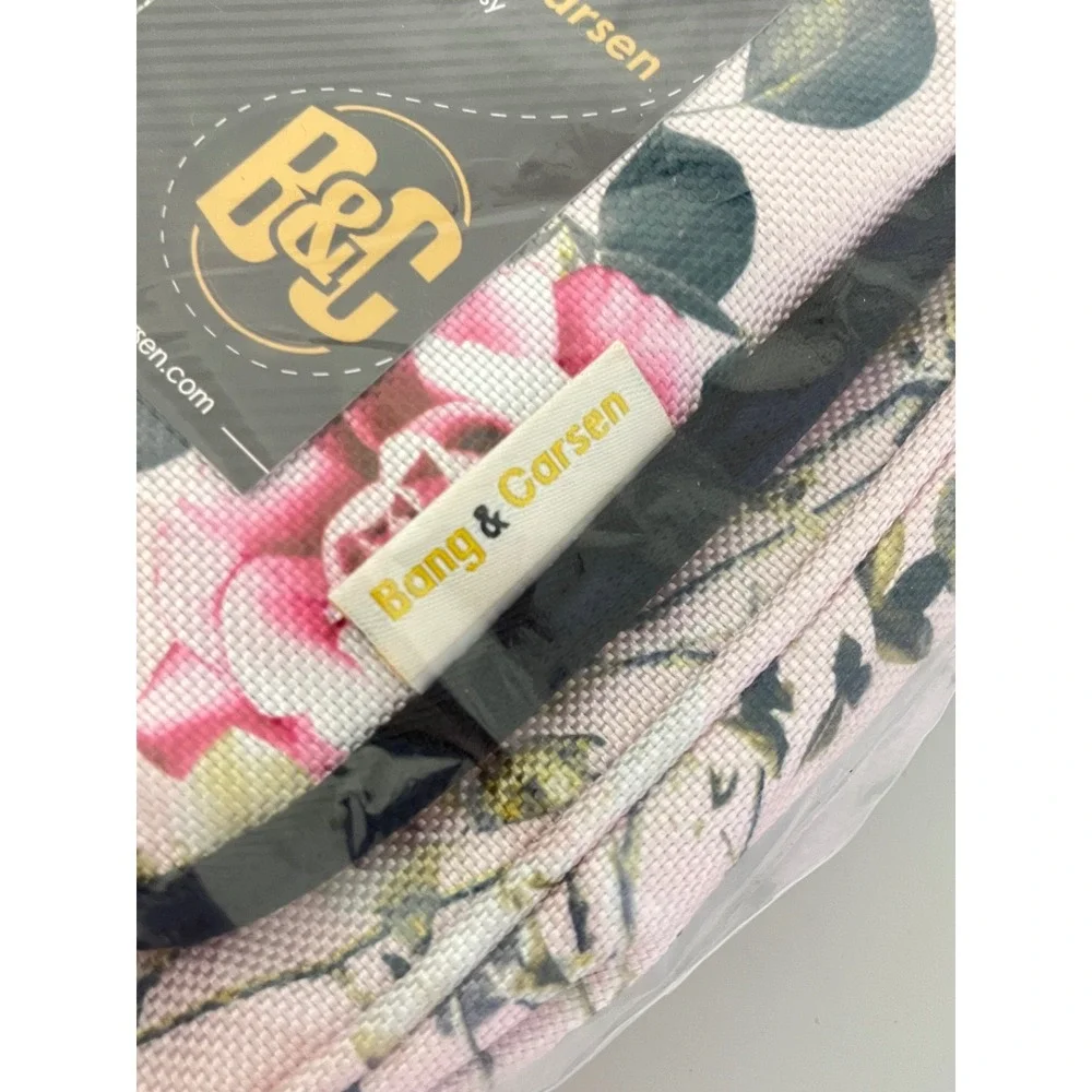 Bang & Carsen Hanging‎ Travel Toiletry Bag Women Large Spring Roses Pink Floral